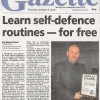 Newspaper article in the Gloucestershire Gazette 08/10/2015